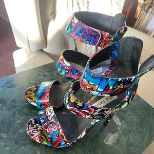 Steve Madden “Graffiti” heels